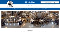 Desktop Screenshot of bicycleman.com